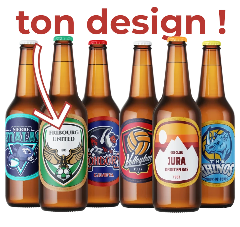 Ton étiquette de bière personnalisée