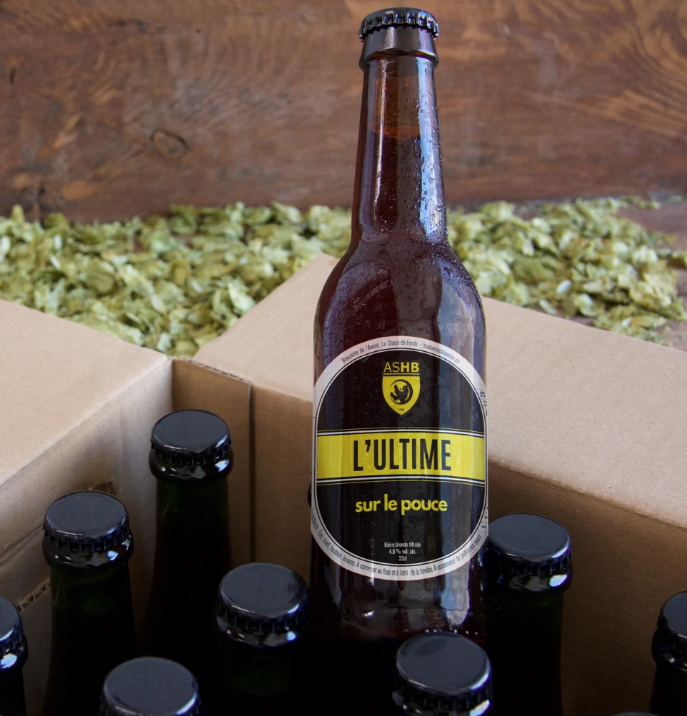 Beefunding bière personnalisée 